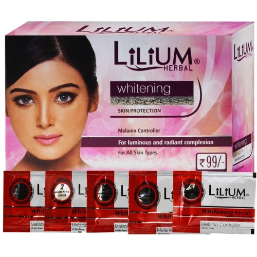 lilium herbal whitening facial kit